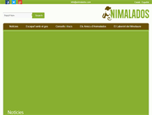 Tablet Screenshot of animalados.com